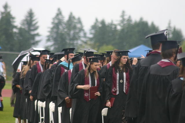 Graduates Rotating Tassles