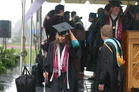 Aryn Walking the Graduation Gauntlet 09