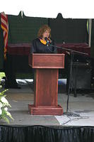 Ceremony Dignitary Accepting Graduates