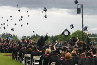 Graduates Tossing Caps 1 Best Shot