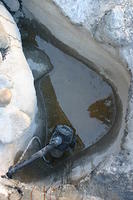 2005-07-21 Landscaping Fountain Holes 003