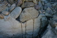 2005-07-21 Landscaping Fountain Holes 023