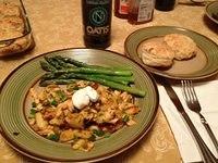 2012-02-07 Salmon Hash at Kathys