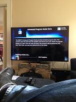 2012-11-27 Kathys Big Screen TV During DirecTV Upgrade