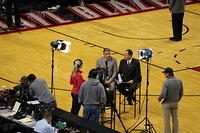2013-01-10 Blazers vs Heat w Aryn